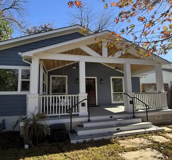 Porch and exterior remodel, Pflugerville and Austin area
